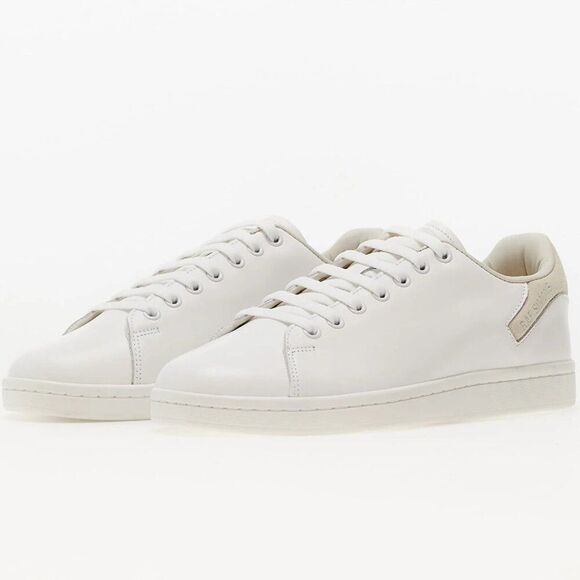 RAF SIMONS (RUNNER) ORION White Leather 1133 Mens 44 EUR US 11 UK 10 Taupe